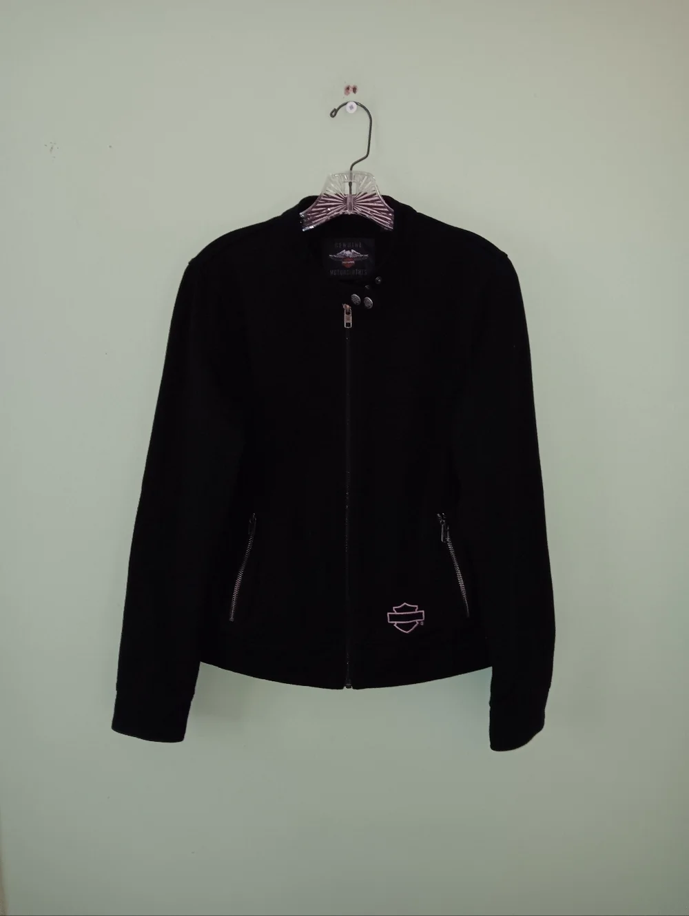 Geniune Harley Davison Ladies Black Motorclothes Jacket - Picture 13 of 13